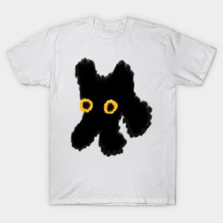 Nervous black cat T-Shirt